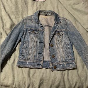 American eagle blue Jean jacket.